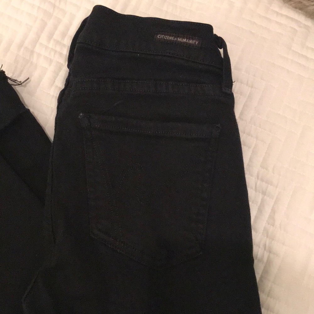 Citizens of Humanity Black Skinny Jeans